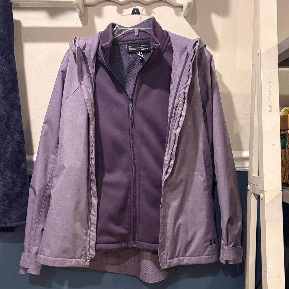 Under Armour Lavender Hooded Jacket